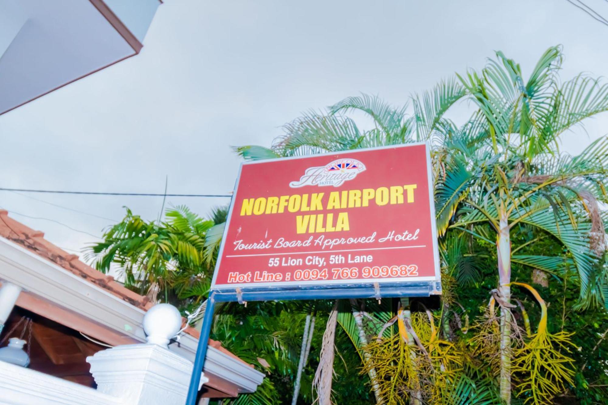 The Norfolk Heritage Airport Villa Katunayaka Extérieur photo